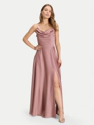 Swing Sukienka wieczorowa 5AI13600 Różowy Regular Fit. Czerwone sukienki damskie Swing, bez wzorów, z syntetyku, wizytowe, bez kołnierzyka, bez ramiączek. Za 969.99 zł.