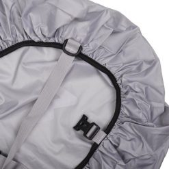 Wodoodporny pokrowiec na plecak 25–45 l – jasnoszary. Szare plecaki męskie ELITEX TRAINING, bez wzorów, z materiału. Za 45.99 zł.