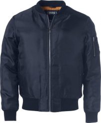 Clique Bomber kurtka unisex 100% poliester 200D dark navy. Niebieskie kurtki męskie CLIQUE, xs, bez wzorów, z poliesteru, klasyczne, bez kaptura. Za 285.54 zł.