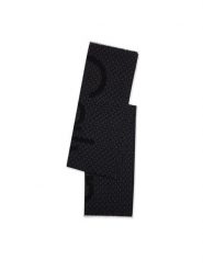 Calvin Klein Szalik K60K612611 Czarny. Czarne rękawiczki damskie Calvin Klein, bez wzorów, z materiału. Za 369.99 zł.