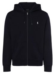 Polo Ralph Lauren kurtka z kapturem Mężczyźni Bawełna niebieski, L. Niebieskie kurtki sportowe męskie Polo Ralph Lauren, l, bez wzorów, z bawełny, z kapturem. Za 899.95 zł.