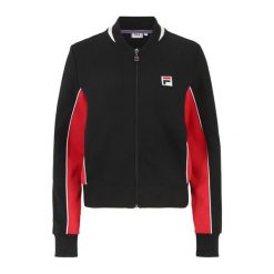 Bluza damska FILA Settanta Track. Czarne bluzy damskie Fila, m, bez wzorów, casualowe, bez ramiączek, bez kaptura. Za 219.99 zł.