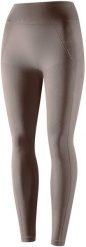 LE1397W Legginsy damskie CASUAL beżowy XL. Brązowe legginsy damskie NoName, bez wzorów. Za 195.80 zł.