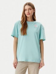 Columbia T-Shirt Rolling Bend™ Graphic 2120031 Niebieski Oversize. Niebieskie t-shirty damskie Columbia, xs, bez wzorów, z bawełny, bez kołnierzyka, bez ramiączek. Za 79.99 zł.
