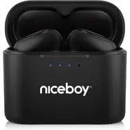 Niceboy HIVE Podsie 4 czarne / Słuchawki bezprzewodowe z mikrofonem / TWS / Bluetooth 5.4 / IP54 / etui ładujące. Czarne słuchawki bezprzewodowe No Name. Za 210.99 zł.