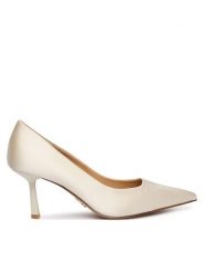 Steve Madden Szpilki Vivion 11003291 Biały. Białe szpilki damskie Steve Madden, bez wzorów, z materiału, bez obcasa, na szpilce, bez zapięcia. Za 519.99 zł.