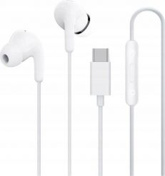 Słuchawki Xiaomi Xiaomi | Type-C Earphones | Built-in microphone | USB Type-C | White. Białe słuchawki douszne Xiaomi. Za 41.49 zł.