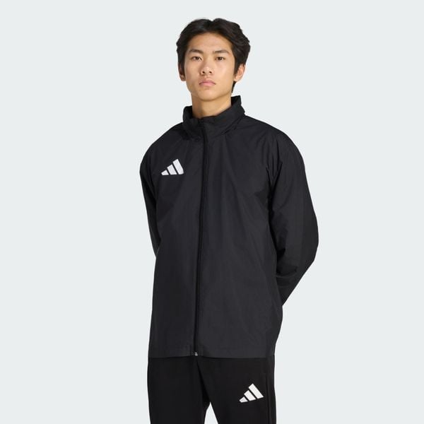 Kurtka Entrada26 Multi. Białe kurtki męskie Adidas, l, bez wzorów, z materiału, z kapturem, na fitness i siłownię. Za 179.00 zł.