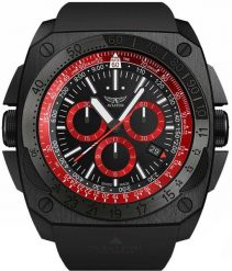 Zegarek męski Aviator M.2.30.5.215.6.BMIG-29 czarny. Czarne zegarki męskie AVIATOR, bez wzorów. Za 5,673.38 zł.