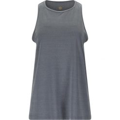 Damski tank top Athlecia Mota. Szare topy damskie Athlecia, bez wzorów, sportowe, bez kołnierzyka, bez ramiączek. Za 177.50 zł.