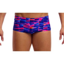 Kąpielówki Funky Trunks Warped Waves - trunki męskie. Niebieskie kąpielówki męskie Funky Trunks, l, bez wzorów. Za 159.00 zł.