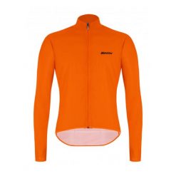 Kurtka rowerowa męska Santini Nebula Puro. Brązowe kurtki męskie SANTINI, m, bez wzorów, bez kaptura, rowerowe. Za 329.99 zł.