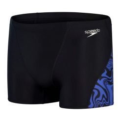 Spodenki kąpielówki męskie Speedo Allover. Czarne kąpielówki męskie Speedo, m, bez wzorów, z lycry. Za 407.24 zł.