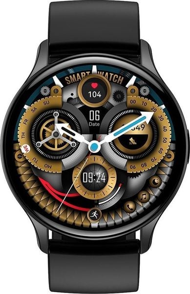Smartwatch XO J5 Czarny (GSM180238). Czarne zegarki smartwatch XO, bez wzorów. Za 149.90 zł.