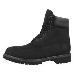Buty do chodzenia męskie Timberland 6INCH. Czarne buty zimowe męskie Timberland, na zimę, bez wzorów, z materiału, bez obcasa, bez zapięcia. Za 1,347.00 zł.