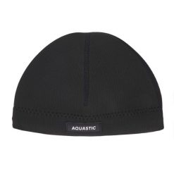 Czapka neoprenowa AQUASTIC Wintstick Beanie 3 mm. Czarne czapki damskie AQUASTIC, bez wzorów, z neoprenu. Za 69.99 zł.