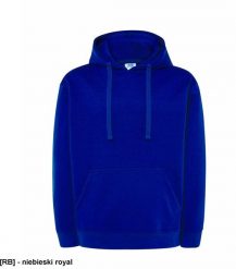 JHK - Bluza dresowa z kapturem niebieski royal S. Niebieskie bluzy męskie JHK, m, bez wzorów, z dresówki, bez ramiączek, z kapturem. Za 68.88 zł.