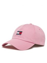 Tommy Jeans Czapka z daszkiem Heritage Core 5 Panel AW0AW16991 Brązowy. Brązowe czapki damskie Tommy Jeans, bez wzorów, z bawełny. Za 119.99 zł.