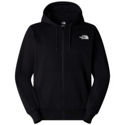 Bluza turyatyczna męska The North Face M Simple Dome Full Zip. Czarne bluzy męskie The North Face, m, bez wzorów, sportowe, bez ramiączek, bez kaptura. Za 304.00 zł.