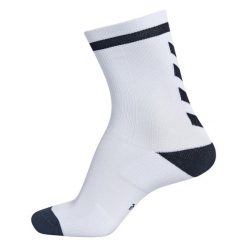 Skarpety sportowe dla dorosłych Hummel Elite Indoor Sock Low. Białe skarpetki damskie Hummel, bez wzorów, z elastanu. Za 19.99 zł.