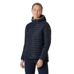 Kurtka uniwersalna damska Helly Hansen Sirdal. Niebieskie kurtki sportowe damskie Helly Hansen, s, bez wzorów, z syntetyku, bez ramiączek, z kapturem, trekkingowe. W wyprzedaży za 504.70 zł.