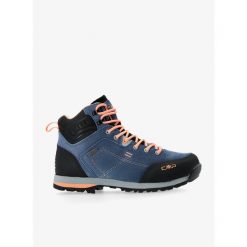 Buty turystyczne damskie CMP Alcor 2.0 Mid WP. Niebieskie obuwie trekkingowe damskie CMP, bez zapięcia. Za 344.99 zł.