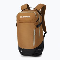 Plecak snowboardowy Dakine Heli Pro 24 l. Brązowe plecaki damskie Dakine, bez wzorów. Za 549.99 zł.