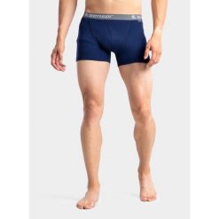 Bokserki termoaktywne męskie Sensor Merino DF Boxers. Niebieskie bokserki męskie Sensor, bez wzorów. Za 123.99 zł.