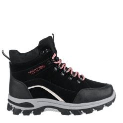 Buty trekkingowe damskie AULP VORRA czarne. Czarne obuwie trekkingowe damskie Aulp, bez zapięcia. Za 199.99 zł.