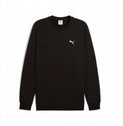 Puma vyriškas megztinis ESS, juodas. Bluzy męskie NoName, m, bez wzorów, bez ramiączek, bez kaptura. Za 218.53 zł.