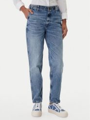 Guess Jeans Jeansy W6RA1I D5M4M Niebieski Regular Fit. Niebieskie jeansy damskie Guess Jeans, z aplikacjami, z jeansu. Za 439.99 zł.
