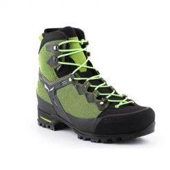 Buty trekkingowe męskie Salewa MS Raven 3 Gtx. Zielone buty zimowe męskie Salewa, bez wzorów, z materiału, za kostkę, bez obcasa, bez zapięcia. Za 1,511.00 zł.
