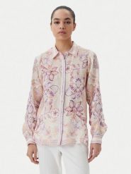 Hale Bob Koszula with linen Nia 4ZCA214A Beżowy Regular Fit. Brązowe koszule damskie Hale bob, s, bez wzorów, ze lnu, bez kołnierzyka, bez ramiączek. Za 876.99 zł.