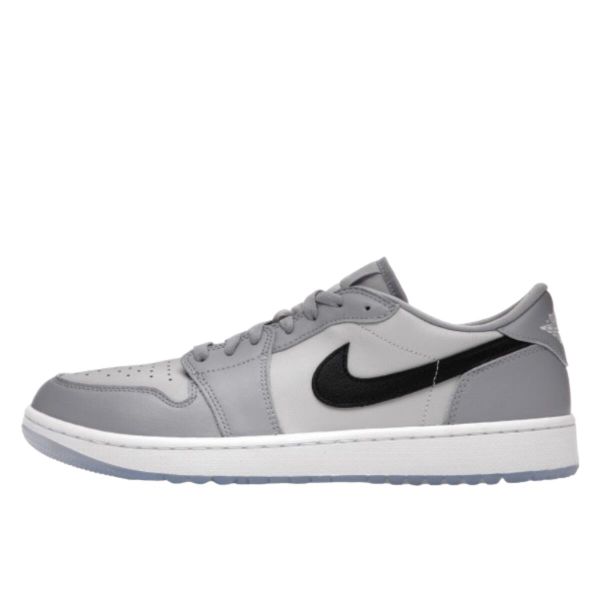 Air Jordan 1 Retro Low Golf Wolf Grey. Szare swetry męskie Jordan, bez wzorów, z materiału, klasyczne, bez kołnierzyka, bez ramiączek. Za 1,467.55 zł.
