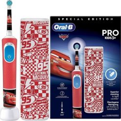 Szczoteczka Oral-B Vitality Pro 103 Cars Czerwona. Czerwone szczoteczki elektryczne Oral-B. Za 156.41 zł.