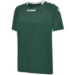 Koszulka sportowa z krótkim rękawem męska Hummel Core Team Jersey S/S. Białe koszulki sportowe męskie Hummel, m, bez wzorów, z jersey, bez ramiączek, do piłki nożnej. Za 37.00 zł.