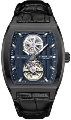 Zegarek Kenneth Cole KENNETH COLE KCWGX0058802 zegarek męski czarny 40 mm. Czarne zegarki męskie Kenneth Cole, bez wzorów. Za 507.38 zł.