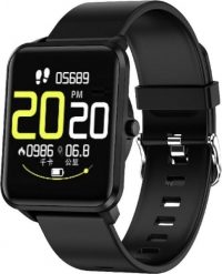 Smartwatch Bemi KIX Smart & Fit Czarny. Czarne zegarki smartwatch BEMI, bez wzorów. Za 136.10 zł.