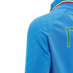 Kurtka dresowa Włochy 2024. Niebieskie kurtki męskie Macron, s, bez wzorów, z dresówki, bez kaptura. Za 310.50 zł.