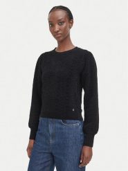 Guess Sweter W6BR44 Z1441 Czarny Regular Fit. Czarne swetry nierozpinane damskie Guess, xl, z aplikacjami, z syntetyku, bez kołnierzyka, bez ramiączek. Za 394.99 zł.