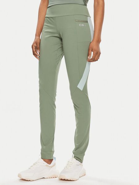 CMP Legginsy 34T6766 Zielony Regular Fit. Zielone legginsy damskie CMP, bez wzorów, z syntetyku. Za 189.99 zł.