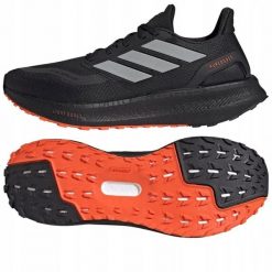 Adidas Buty do biegania PUREBOOST 5 TR 42 2/3 czarno czerwone. Czarne buty sportowe męskie Adidas, bez wzorów, bez zapięcia, do biegania. Za 473.77 zł.