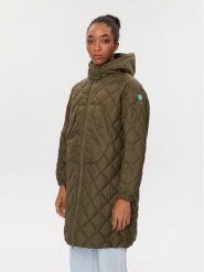 Save The Duck Płaszcz zimowy Valerian D41331W RECY17 Zielony Regular Fit. Zielone płaszcze damskie Save the duck, na zimę, bez wzorów, z syntetyku, bez kołnierzyka, bez kaptura. Za 1,999.00 zł.