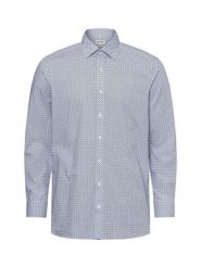 Olymp Level Five koszula biznesowa - dopasowana do ciała Mężczyźni Slim Fit Bawełna niebieski|biały, 39. Białe koszule męskie OLYMP Level Five, m, bez wzorów, z bawełny, biznesowe, bez kołnierzyka, bez ramiączek. Za 329.95 zł.