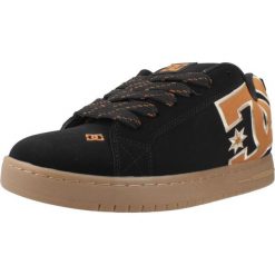 Buty DC COURT GRAFFIK M Czarny. Czarne buty zimowe męskie DC Shoes, bez wzorów, ze skóry, bez obcasa, bez zapięcia. Za 407.30 zł.