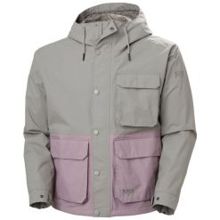 Kurtka wodoodporna Helly Hansen Escape Utility. Szare kurtki męskie Helly Hansen, m, bez wzorów, bez kaptura. Za 812.00 zł.