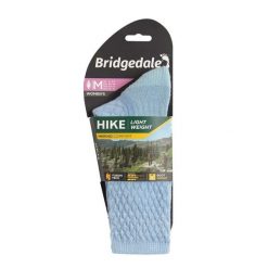 Skarpety do turystyki damskie Bridgedale HIKE LW COM BO LD. Niebieskie skarpetki damskie Bridgedale, bez wzorów, z elastanu. Za 109.99 zł.