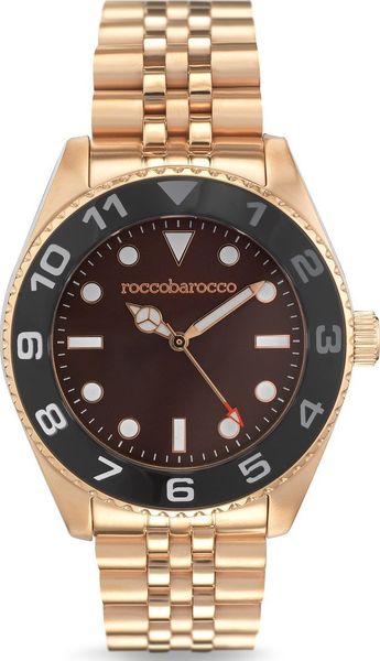 Zegarek RoccoBarocco ZEGAREK MĘSKI ROCCOBAROCCO RB.4886M-09M (zo002e) NoSize. Zegarki męskie Roccobarocco, bez wzorów. Za 534.61 zł.