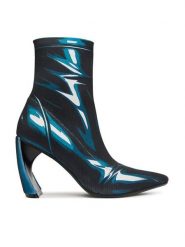 United Nude Botki Zuma Canvas HI 11061998202 Kolorowy. Brązowe botki damskie United Nude, bez wzorów, z materiału, bez obcasa, na słupku, bez zapięcia. Za 1,449.00 zł.