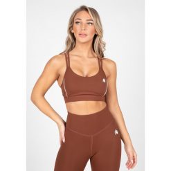 Arizona Biustonosz sportowy - Brązowy. Brązowe bielizna sportowa damska GORILLA WEAR, xl, bez wzorów. Za 212.00 zł.